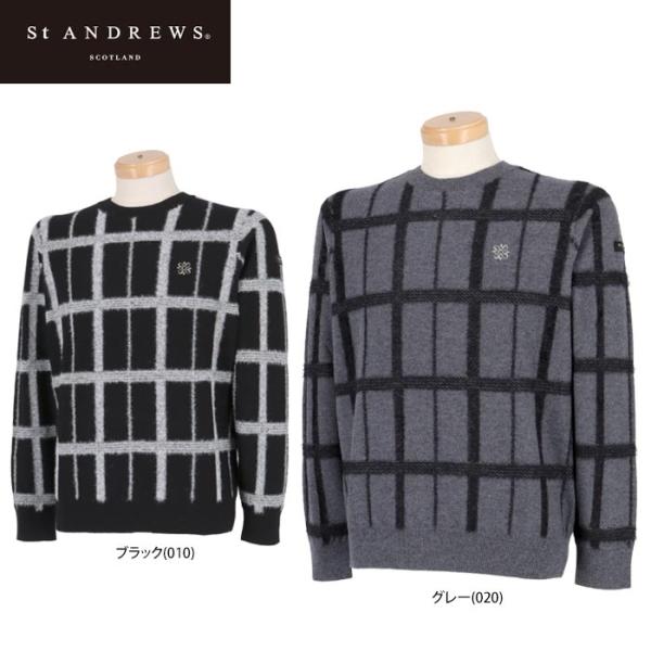 St ANDREWS セール♪ セントアンドリュース メンズ チェック柄 長袖 