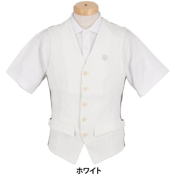 セール♪ セントアンドリュース メンズ ラメジャガード ジレ 042-1258901 ゴルフウエア 特価 84％OFF ゴルフ