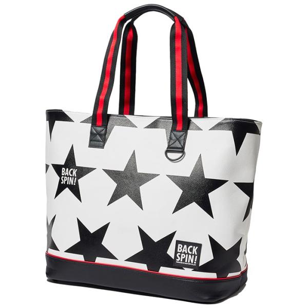 2024年モデル バックスピンゴルフ スター トートバッグ BSBD01B309 WH