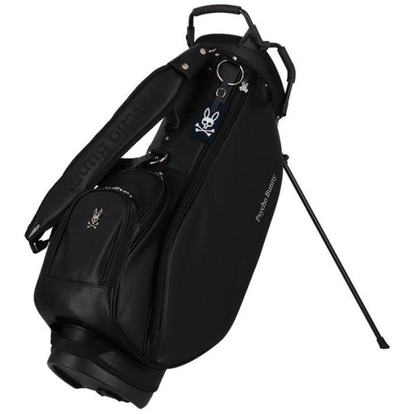 サイコバニー スタンド式キャディーバッグ PBMG4FCA ブラック Psycho Bunny サイコバニー PSYCHO BUNNY PBMG4FCA BLACK