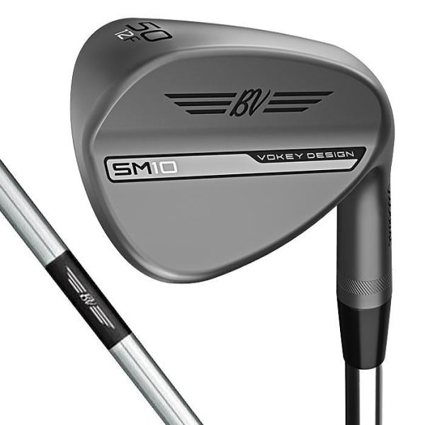 送料無料【訳あり・新品】 2024 タイトリスト ボーケイデザイン SM10 スピンミルド10 All-New ニッケル仕上げ ウェッジ ダイナミックゴールド スチールシャフト