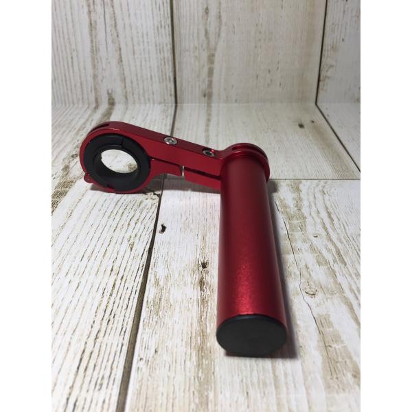 ご覧いただきありがとうございます。こちらの商品は、自転車のハンドルに補助ライトやスマホホルダーを取り付けるのに役立つ拡張ハンドルバーです。仕様★バーサイズ    長さ約１０.２cm  径約２.２cm 取付金具サイズ  約９.５cm（中心〜中...