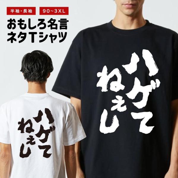 おもしろTシャツ ネタTシャツ 半袖 即日発送 名言 迷言 格言 メンズ レディース キッズ 子供 プレゼント ギフト ハゲてねぇし