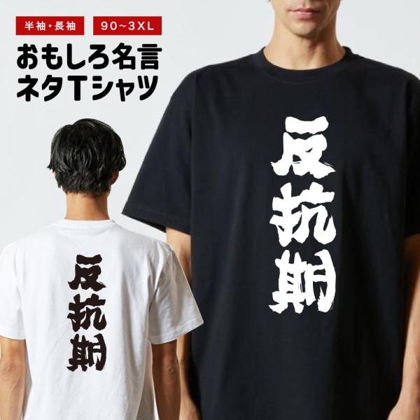 おもしろTシャツ ネタTシャツ 半袖 即日発送 名言 迷言 格言 メンズ レディース キッズ 子供 プレゼント ギフト 反抗期