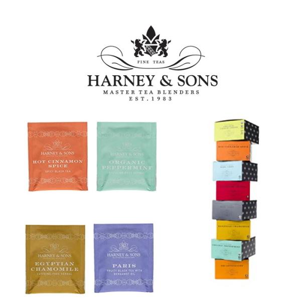 HARNEY  SONS 紅茶 50袋 選べるフレーバー ティーバック ハーブティー アールグレー シナモン パリス ハーニー＆サンズ  :hs-50teabags:Starry Party 通販 