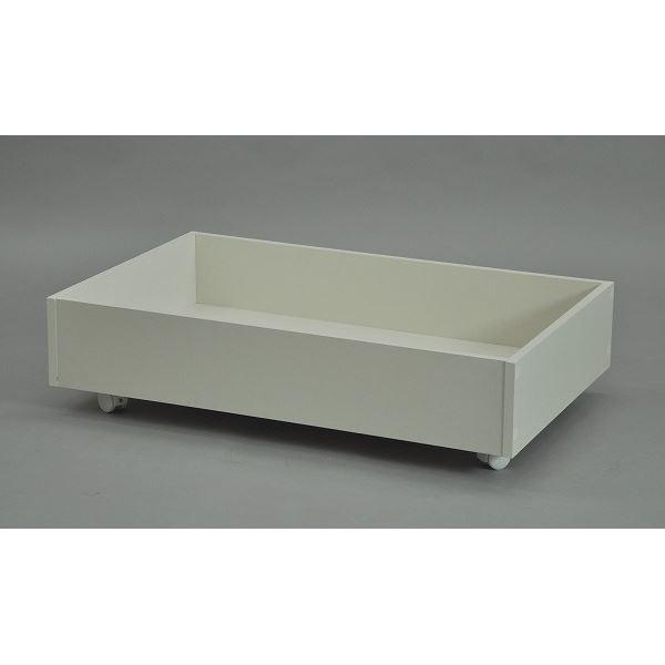 収納家具 ベッド下収納ボックス 収納ケース ホワイト 幅80cm 奥行50cm 高さcm キャスター付き Ds Arinkurin Shop 通販 Yahoo ショッピング