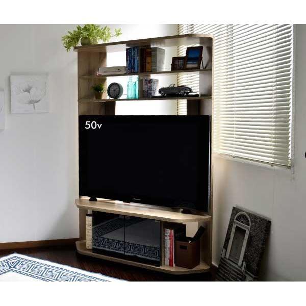 テレビ台 コーナー ハイタイプ 50インチ対応 オーク 組立品 Ds アリクリ Yahoo 店 通販 Yahoo ショッピング