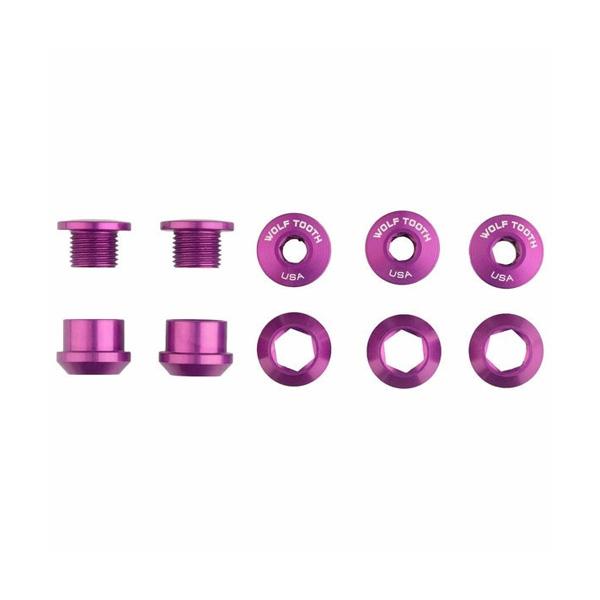 Wolf Tooth ウルフトゥース Set of 5 Chainring Bolts+Nuts for 1X