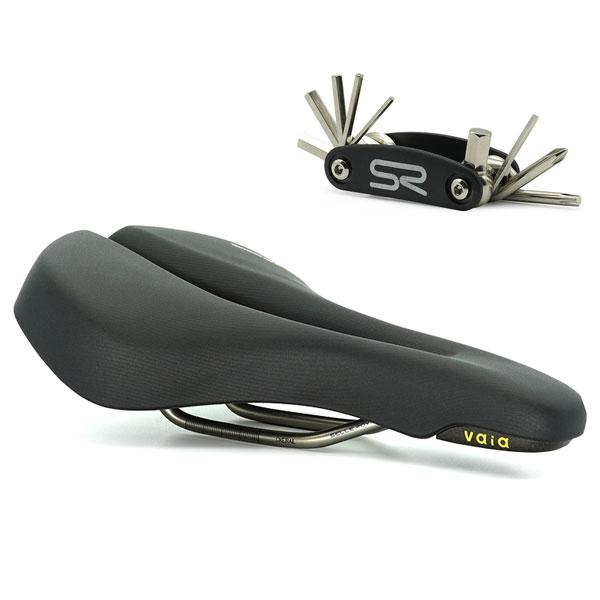 SELLE ROYAL セラロイヤル VAIA  MODERATE ICS対応 ヴァイア モデレート 54E6HR0A05X38 60° サドル 自転車 送料無料 一部地域は除く