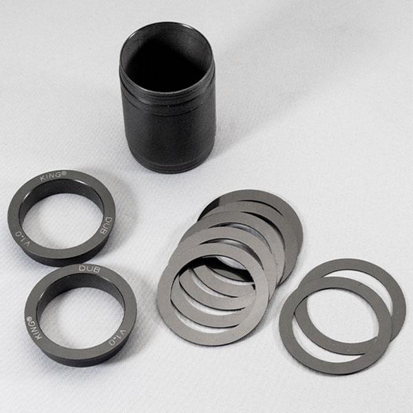 CHRIS KING ボトムブラケット ブラック CHRIS KING* threadfit 24 bb (matte black) - BLUE LUG ONLINE