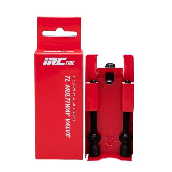 当季大流行 IRC TIRE アイ アール シー フォーミュラプロ チューブレス マルチウェイバルブ 50mm FORMULA PRO TL MULTIWAY VALVE 2本入 自転車用品 アイ・アール・シー フォーミュラ プロ チューブレス マルチウェイ バルブ 50mm