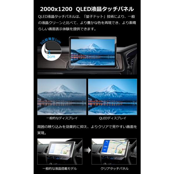 ディスプレイオーディオ 11.8インチ 6+128GB 2000*1200 カーオーディオ
