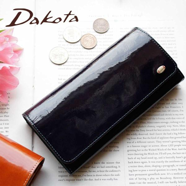 新品ダコタDakotaイタリア製牛革長財布 Dakota 最大P+16% ダコタ 長財布 レディース L字ファスナー 本革