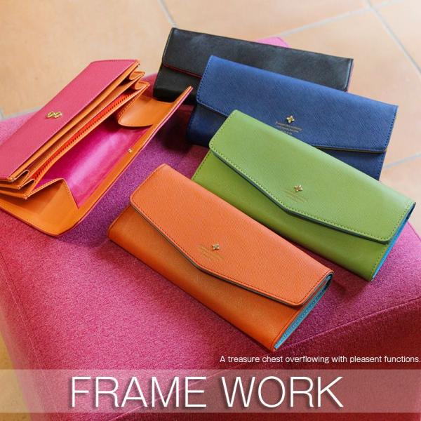 長財布 ボックス小銭入れ付き ギャルソンタイプ Frame Work フレームワーク アンサンブル Buyee Buyee 日本の通販商品 オークションの代理入札 代理購入