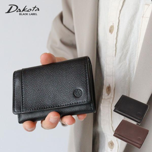 Dakota（ダコタ） 三つ折り財布 Dakota BLACK LABEL ブラックレーベル