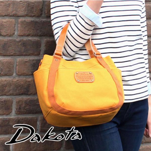 Dakota ダコタ トートバッグ 小ぶり 帆布×レザー ピット 1531081 Dakota ダコタ トートバッグ 小ぶり 帆布×レザー ピット 1531081