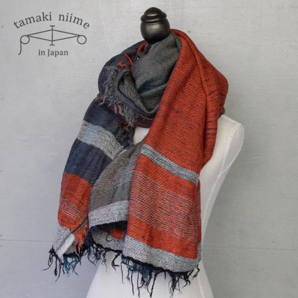tamaki niime ウールストール tamaki niime ウールショール square - copse | good home good