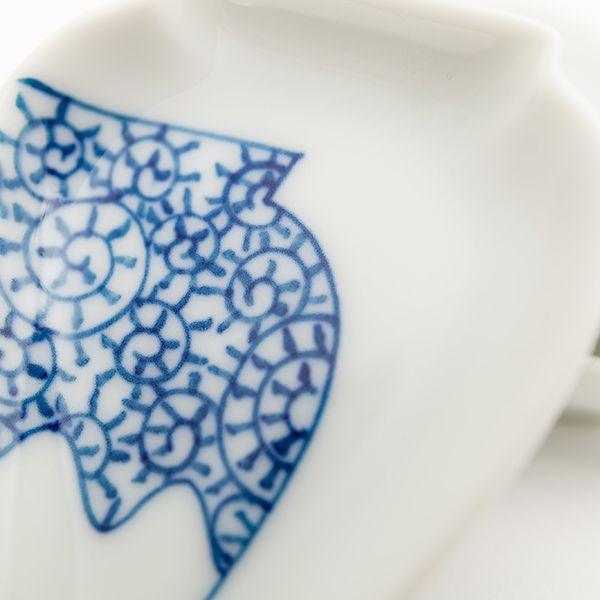 おてしょ皿 壷型染付蛸唐草 川副青山 Buyee Buyee Japanese Proxy Service Buy From Japan Bot Online