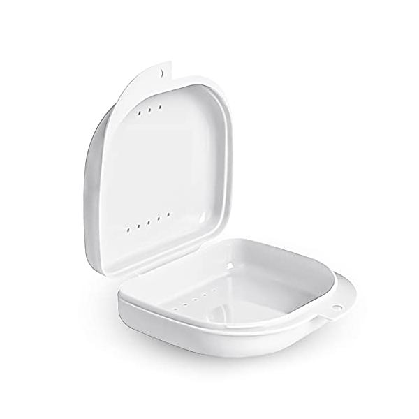 ?【耐久性のある素材】：リテーナーケースはPP製で、丈夫で耐久性のあるプラスチックは割れたり壊れたりせず、長持ちします。?【幅広い用途】：これらの小さなケースは、リテーナ、耳栓、イヤホンなどに最適です。?【リテーナまたは義歯を清潔に保つ】：...