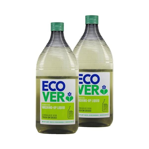 他サイト： まとめ買いECOVERエコベール エコベール 食器用洗剤 詰め替え用 レモンの香り 950ml×2個 大容量 ecover 手に優しい 植物由来 赤ちゃん 食器洗剤 キの商品画像