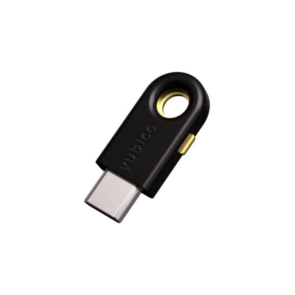他サイト： Yubico - YubiKey 5C - USB-C - 2ファクター認証セキュリティキーの商品画像