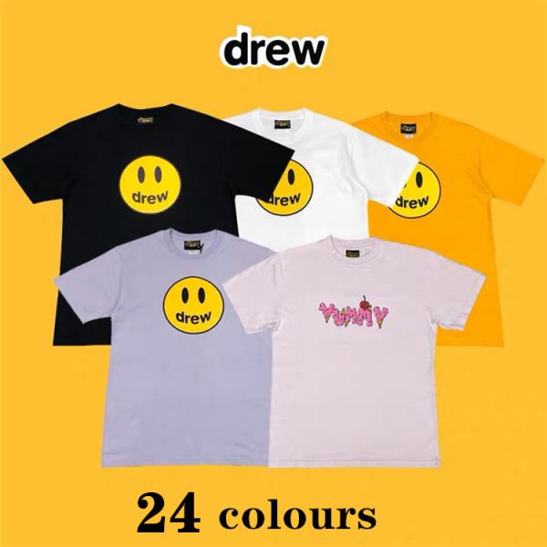Drew House Mascot ジャスティン ビーバーyummy 連名の定番笑顔 カップル 半袖 Tシャツ 24 Colours Drew 9 Ark Mk 通販 Yahoo ショッピング