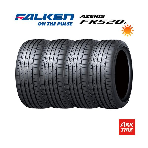 4本セット 225/55R19 99W FALKEN ファルケン AZENIS アゼニス FK520L タイヤ単品4本価格