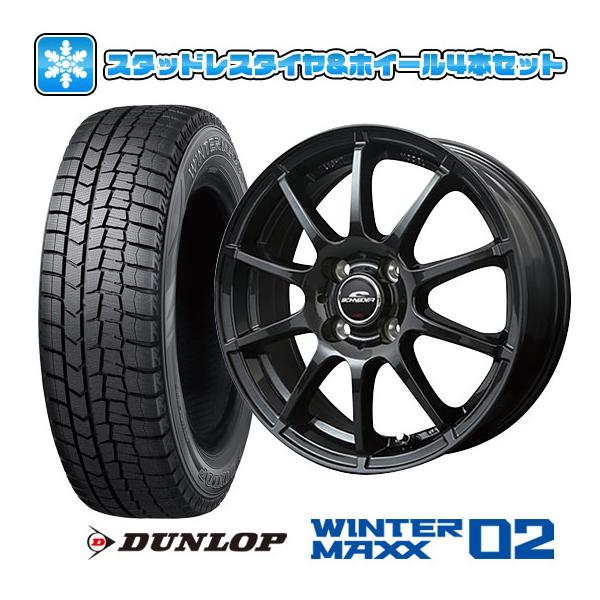 R スタッドレスタイヤ ホイール4本セット DUNLOP ウインター