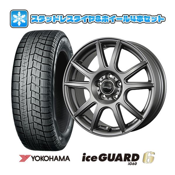 205/60R16 スタッドレスタイヤ ホイール4本セット YOKOHAMA アイス