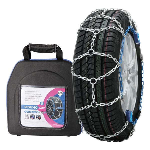 タイヤチェーン 適合サイズ：265/70R15、235/65R18、255/50R19、255 
