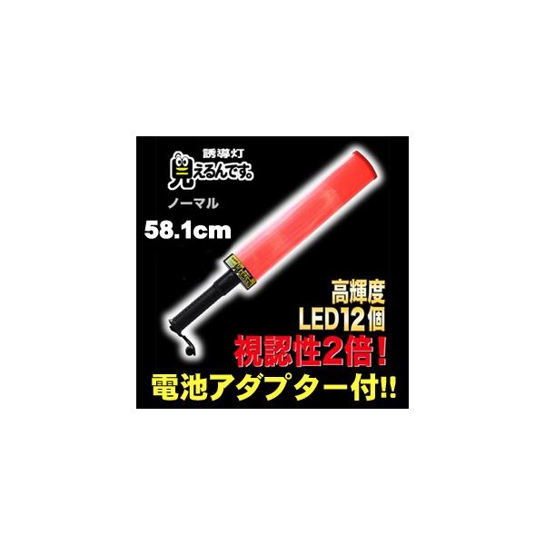誘導棒 誘導灯 「見えるんです。」　ノーマルタイプ （58.1cm） ミズケイ 【即納可能！】
