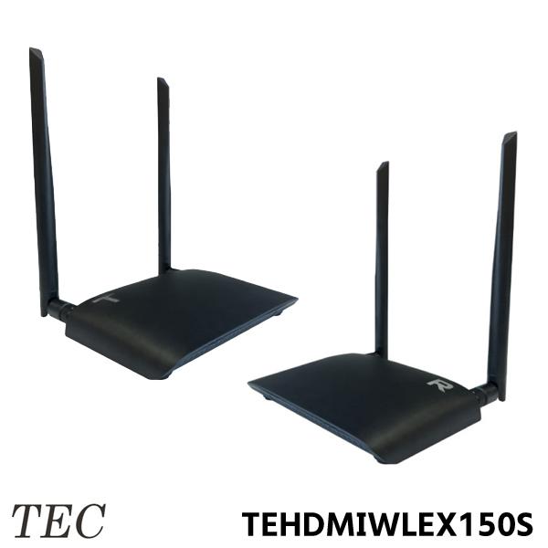 株式会社テック ワイヤレスHDMI延長器 TEHDWLEX150S テック 最大150mまで延長可能な ワイヤレスHDMI延長器