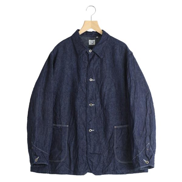 orSlow（オアスロウ） ： WWII 40'S LINEN DENIM COVERALL ： 01-6250