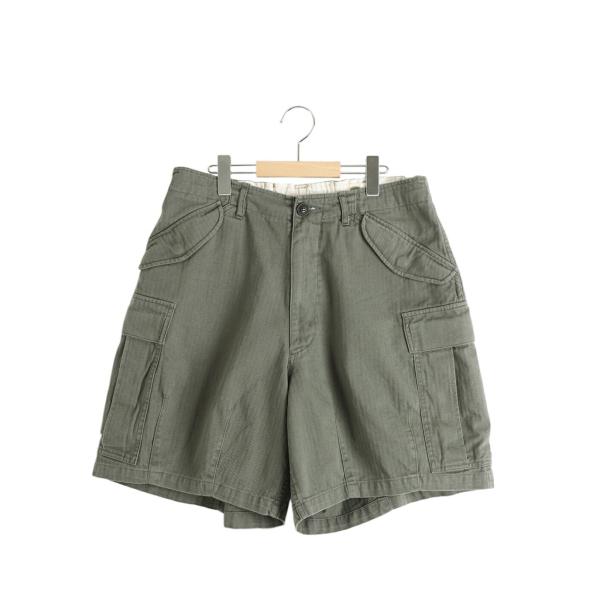is-ness（イズネス） ： NU MILITARY BALLOON SHORTS ： 1007SSPT02
