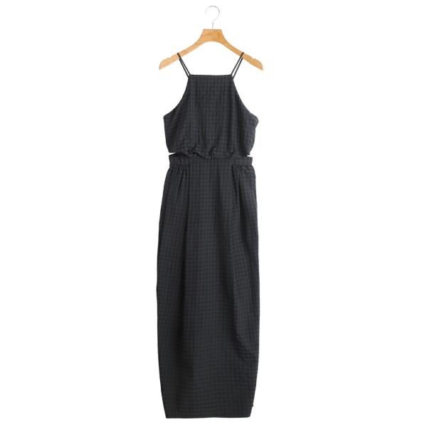 CLANE（クラネ） ： [レディース]SIDE HOLE COCOON CAMI ONEPIECE / 全
