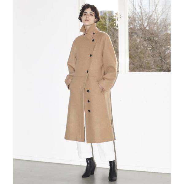 Elin エリン ウール Melton Peacoat 全2色 33 3061 メルトン Melton Pコート ロングコート ウール ピーコート レディース 33 3061 33 3061 Arknets