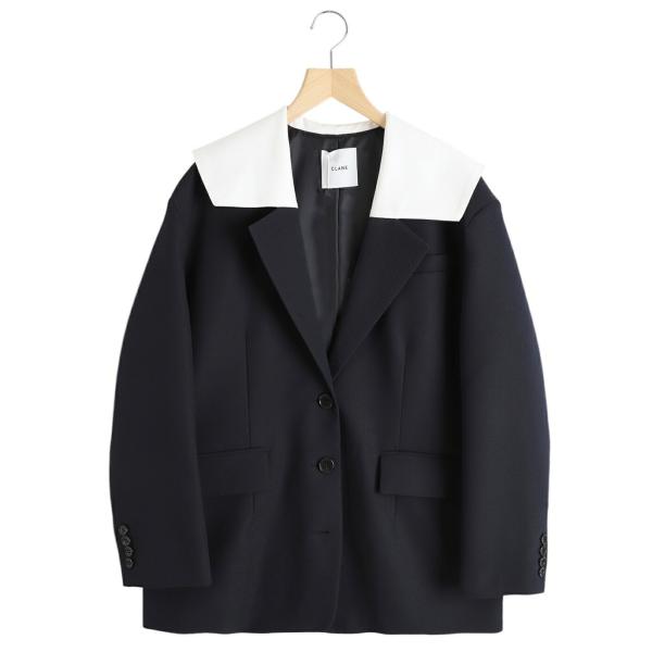 ジャケット・アウター CLANE SAILOR COLLAR TAILORED JACKET arknets_18103-0432
