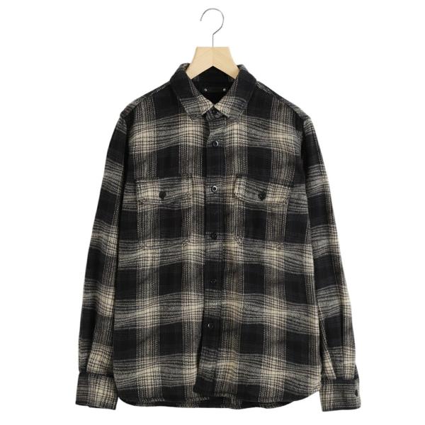 MINEDENIM オンブレチェックシャツ MINEDENIM 【10%OFF】MINEDENIM / マインデニム ： Distortion