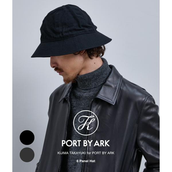 帽子 KIJIMA TAKAYUKI/PORT BY ARK 6 Panel Hat arknets_24201-pba