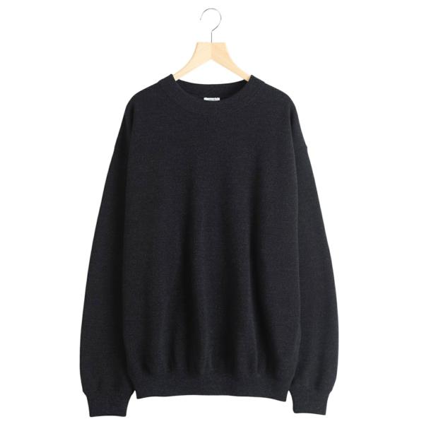 美品 crepuscule Moss Stitch Polo サイズ1 ブラック crepuscule Moss Stitch Polo D.Gray - Mens | rroomm onlinestore トップス