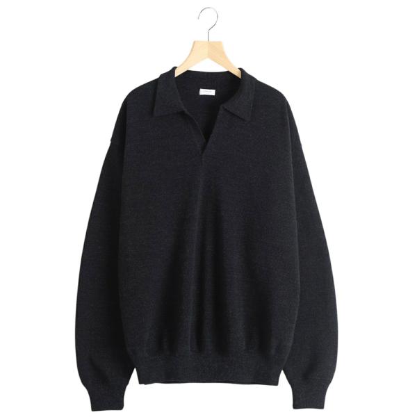 crepuscule / クレプスキュール ： Co/Wo Moss Stitch Skipper 全3色