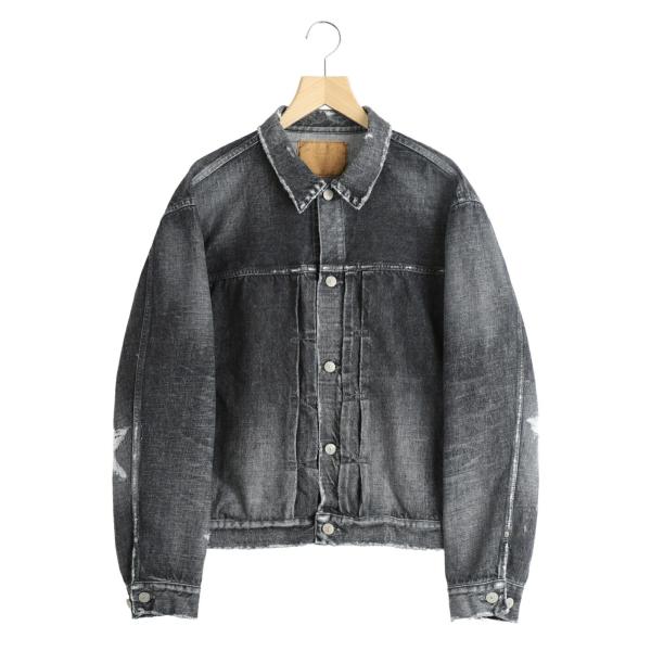 ジャケット・アウター RECYCLED WASTE SUVIN COTTON DENIM JACKET GOLD /ゴールド ： RECYCLED WASTE SUVIN COTTON YARN 14oz DENIM