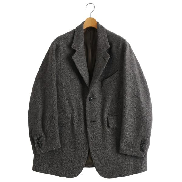 URU（ウル） 【25%OFF】URU / ウル ： WOOL LIGHT TWEED - OVER JACKET