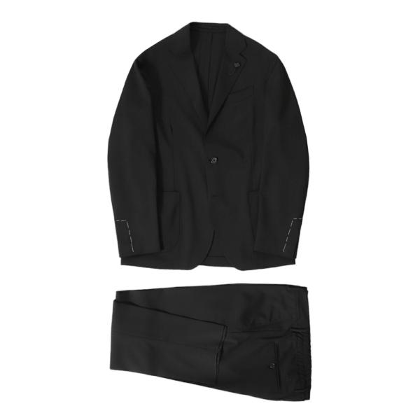 【ほぼ未使用】LARDINI　ダブルスーツ　現行タグ　52/50　タグ付 arknets_4116-8031aq702