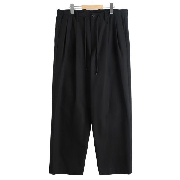 markaware（マーカウェア） ： DOUBLE PLEATED EASY TROUSERS ORGANIC