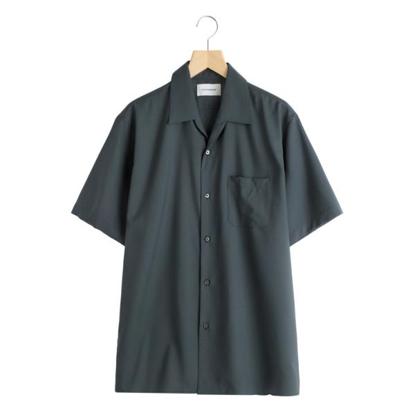 markaware（マーカウェア） ： ITALIAN OPEN COLLAR S/S SHIRT ORGANIC