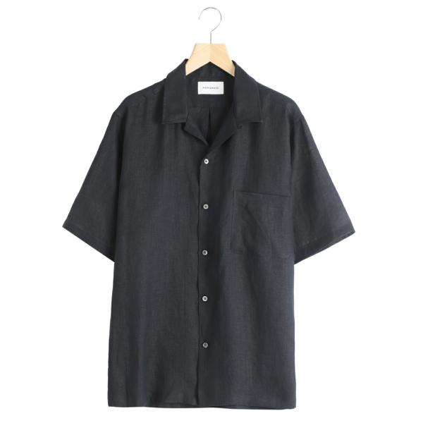 markaware（マーカウェア） ： NEW OPEN COLLAR S/S SHIRT HEMP