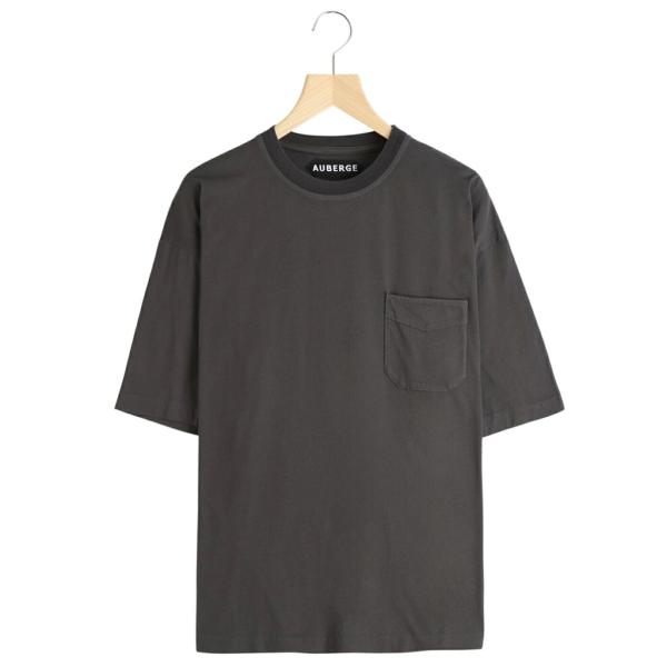 AUBERGEオーベルジュ ADANアダン ポケット無地tシャツ 42 AUBERGE（オーベルジュ） ： ADAN / 全2色 ： AU25S31[コンパクト