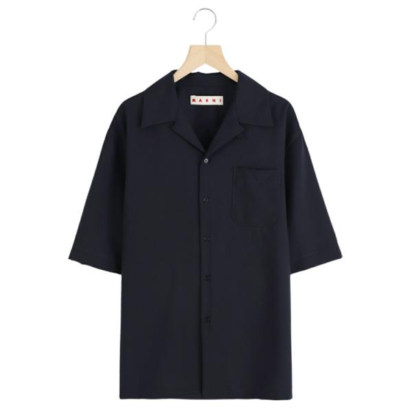 MARNI パッカリングハーフスリーブシャツ ストライプ マルニ 半袖シャツ MARNI パッカリングハーフスリーブシャツ ストライプ マルニ