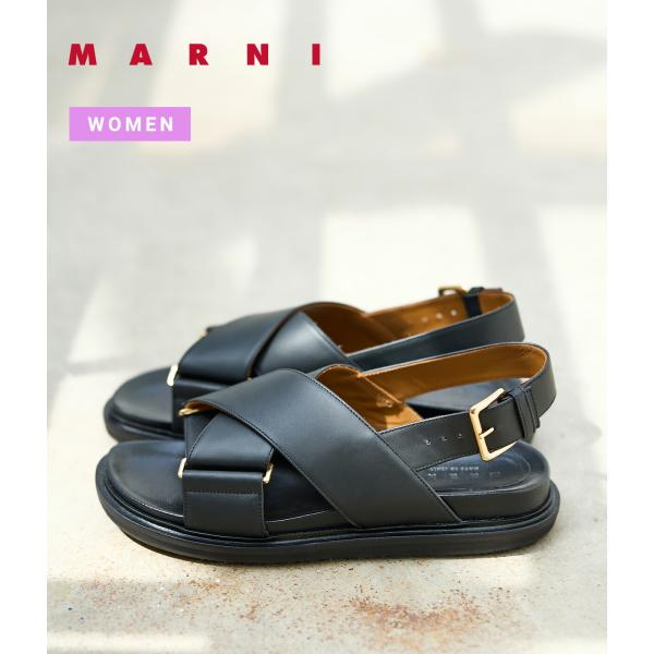 MARNI（マルニ） ： FB CRISCROSS SANDAL ： FBMS005201 : ARKnets